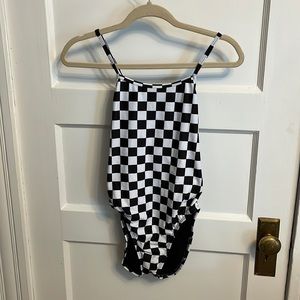 Jolyn Brandon 2 checkered one piece 30